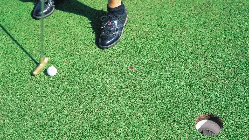 Golf Simulator med virtuell bane